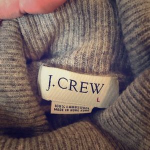 2001 Lambswool J. Crew Men’s Large Grey Sweater